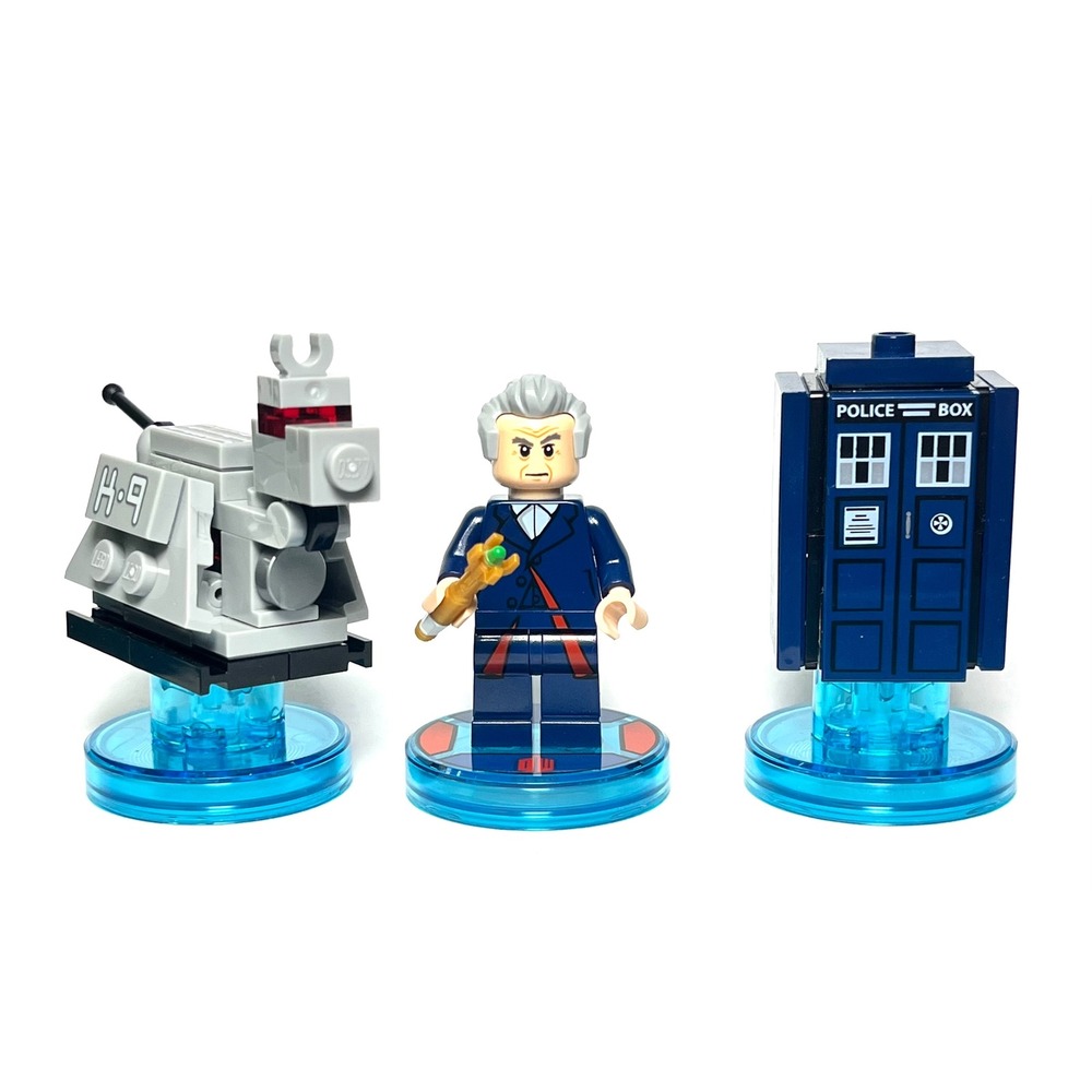 LEGO Dimensions Doctor Who Level Pack 71204 12th Doctor TARDIS K-9 Minifigures